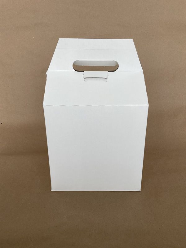 Gable Box White 8"x 5"x 8"