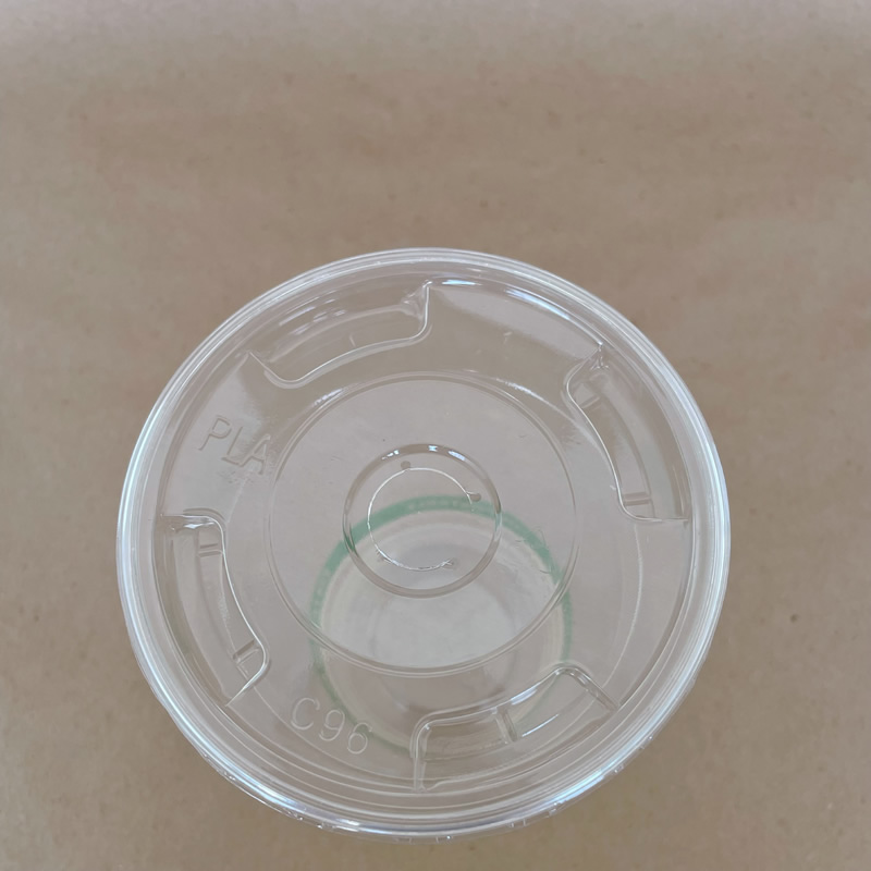 76mm Flat Lid (With Hole)
