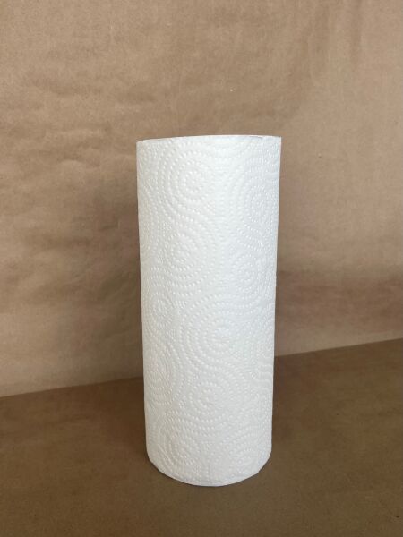 Unwrapped Kitchen Paper Towel Roll 11